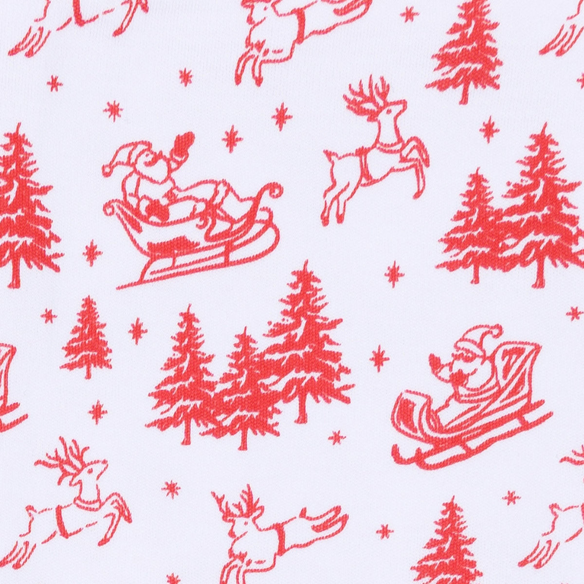 Magnolia Baby_Holiday Toile Girl Bubble - Red_2