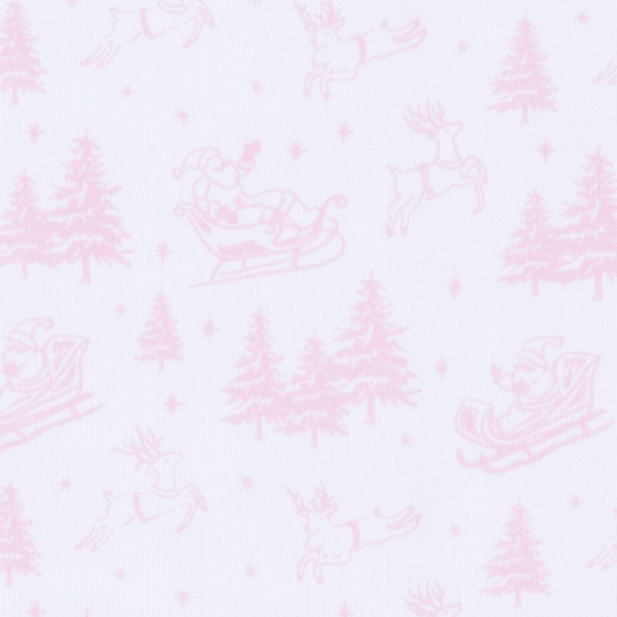 Magnolia Baby_Holiday Toile Pullover Sweatshirt - White Pink_3