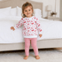 Magnolia Baby_Holiday Toile Pullover Sweatshirt - White Red_1