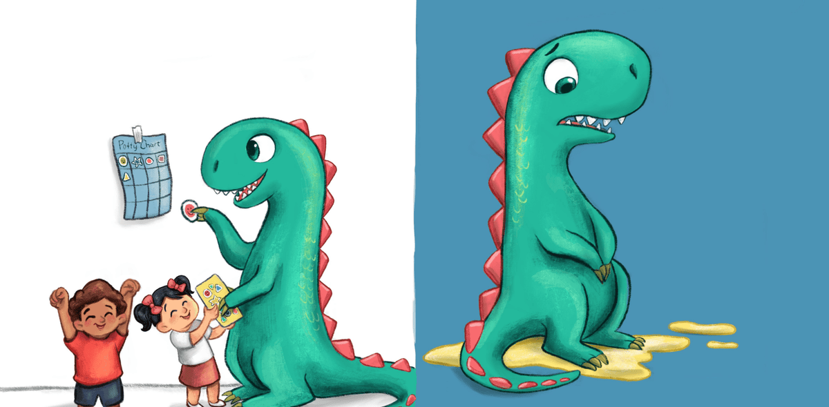 How to Potty Train a Dinosaur - Magnolia BabyBook