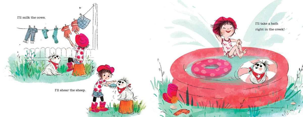 I Wanna Be a Cowgirl by Angela DiTerlizzi - Magnolia BabyBook