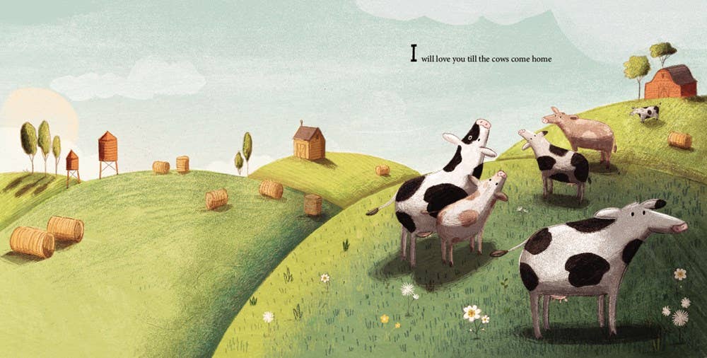 I'll Love You Till the Cows Come Home Board Book - Magnolia BabyBook