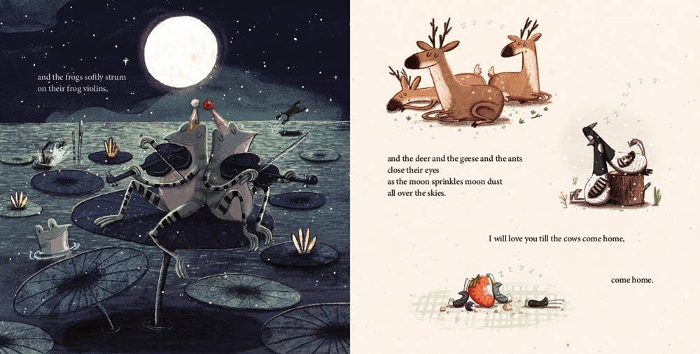 I'll Love You Till the Cows Come Home Board Book - Magnolia BabyBook