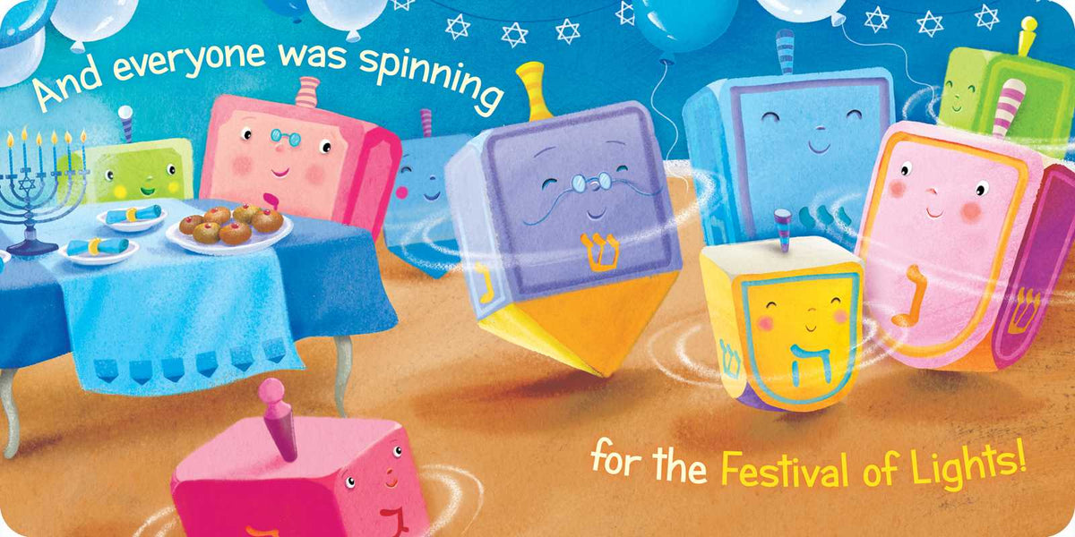 Simon & Schuster_Itsy Bitsy Dreidel by Jeffrey Burton_6
