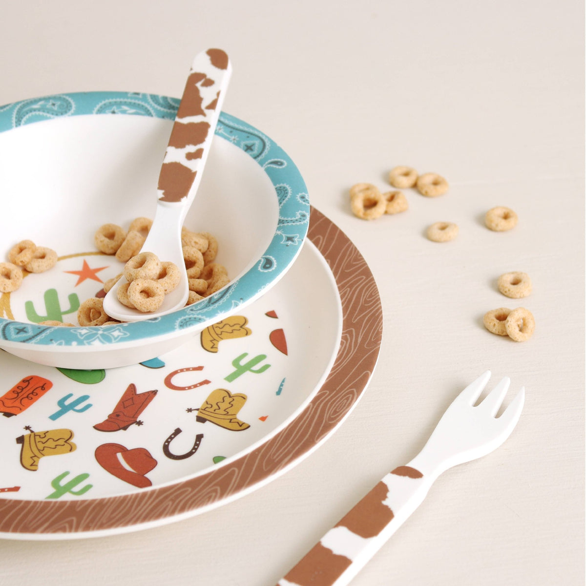 Itzy Bistro™ Cowboy Dining Set - Magnolia BabyFeeding