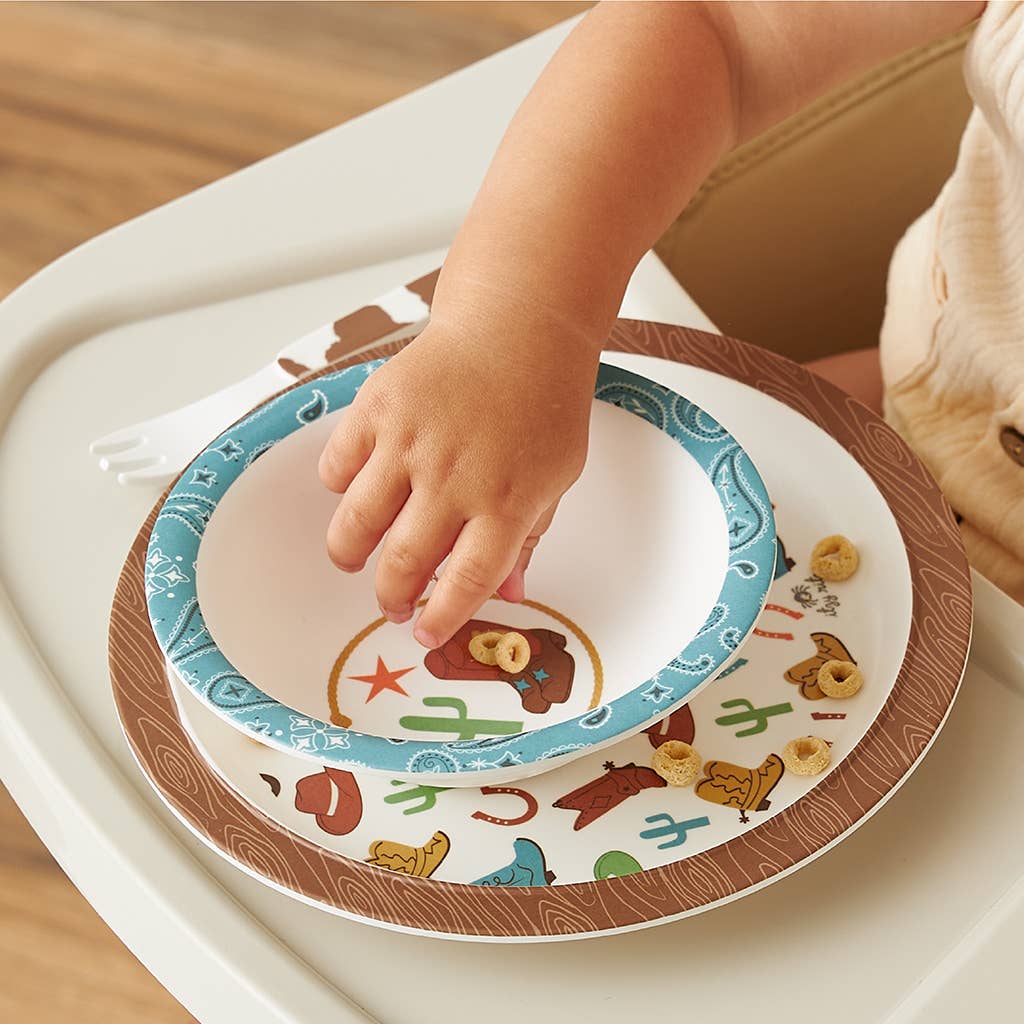 Itzy Bistro™ Cowboy Dining Set - Magnolia BabyFeeding