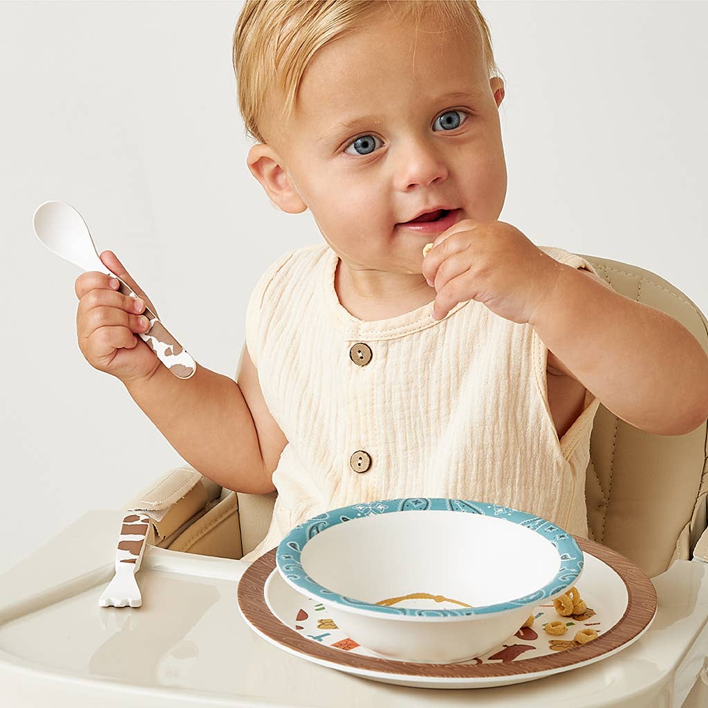 Itzy Bistro™ Cowboy Dining Set - Magnolia BabyFeeding
