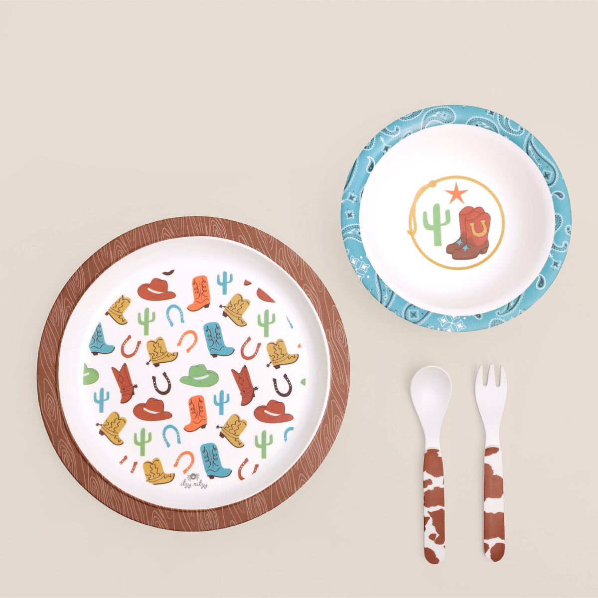 Itzy Bistro™ Cowboy Dining Set - Magnolia BabyFeeding
