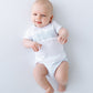 Jacob Smocked Diaper Cover Set - Light Blue - Magnolia BabyDiaper Cover