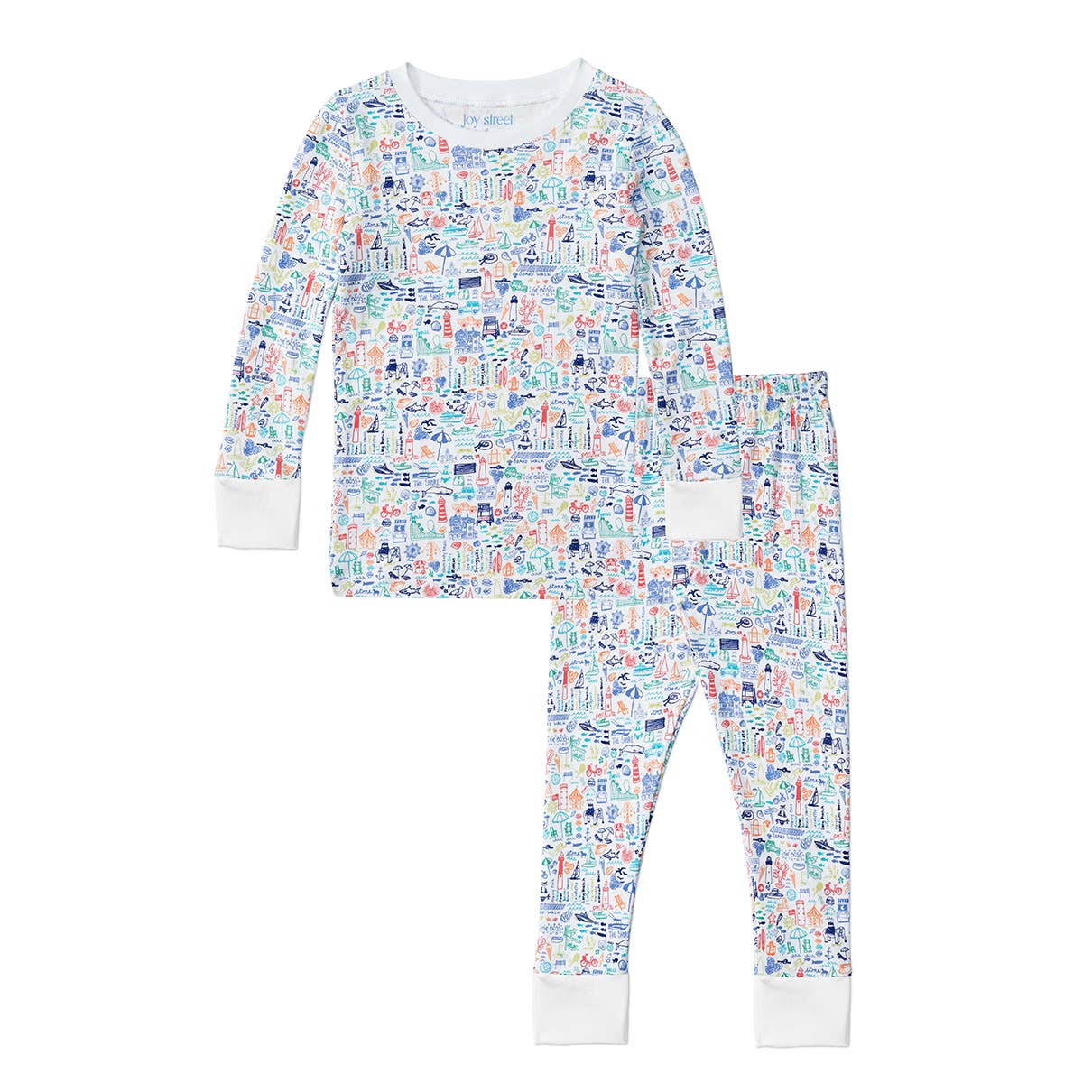 Jersey Shore Long Pajamas for Kids - Magnolia BabyLong Pajamas
