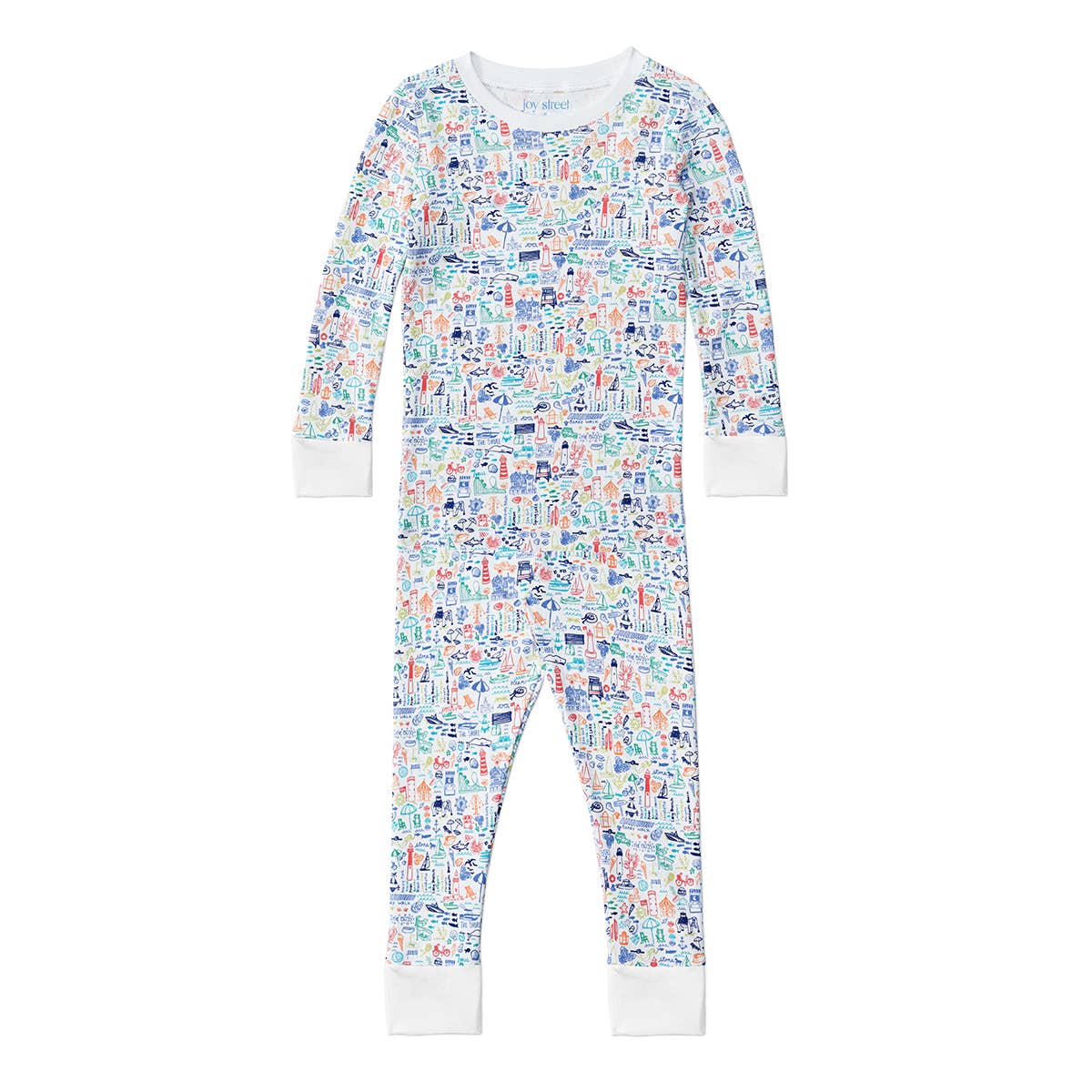 Jersey Shore Long Pajamas for Kids - Magnolia BabyLong Pajamas