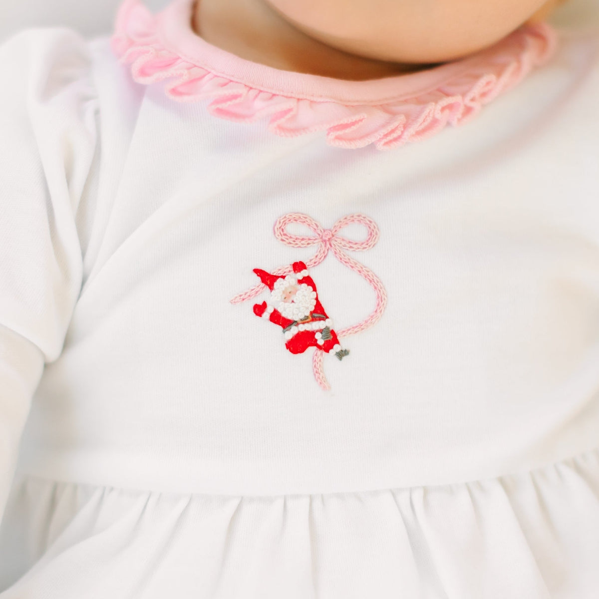Magnolia Baby_Jolly Ribbons Hand-Embroidered Long Sleeve Ruffle Bubble_5