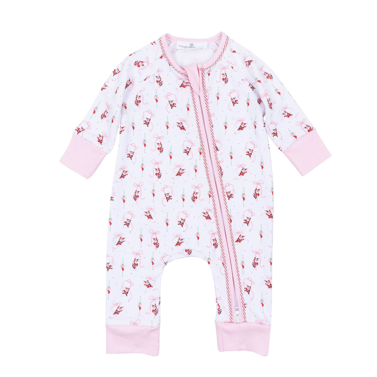 Magnolia Baby_Jolly Ribbons Print Zip Playsuit_1