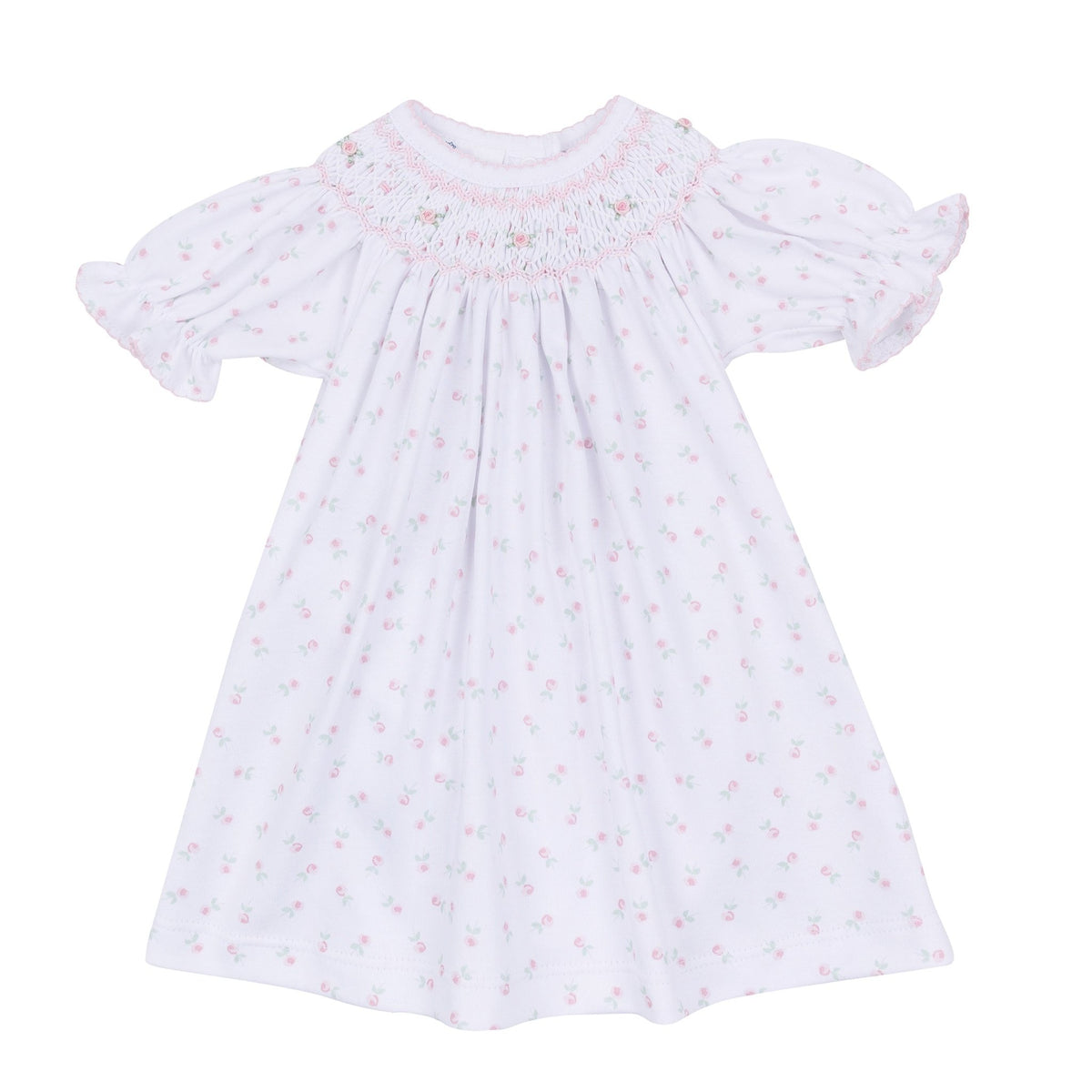 Juliette's Classics Bishop Print Short Sleeve Dress - Magnolia BabyDress