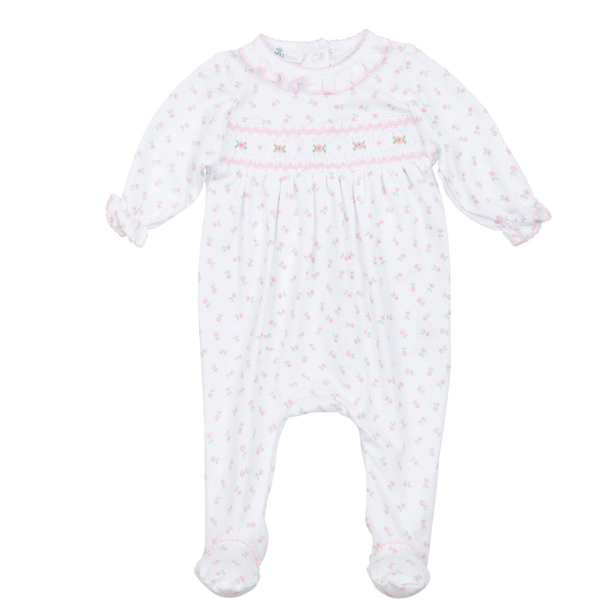 Juliette's Classics Smocked Footie - Magnolia Baby Girl