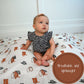 Life Is Better In Boots Western Baby Muslin Swaddle Blanket - Magnolia BabySwaddle Blanket