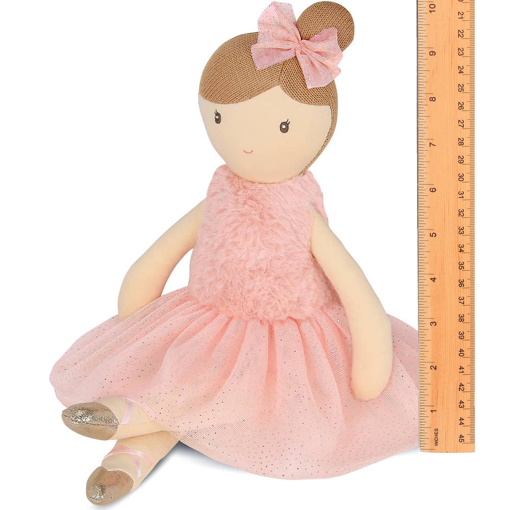 Bearington Collection_Lil' Ballerina Doll - Brunette_5