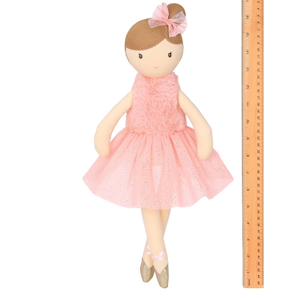 Bearington Collection_Lil' Ballerina Doll - Brunette_4
