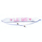 LIL SIS Beaded Bracelet: Pink and White - Magnolia Baby