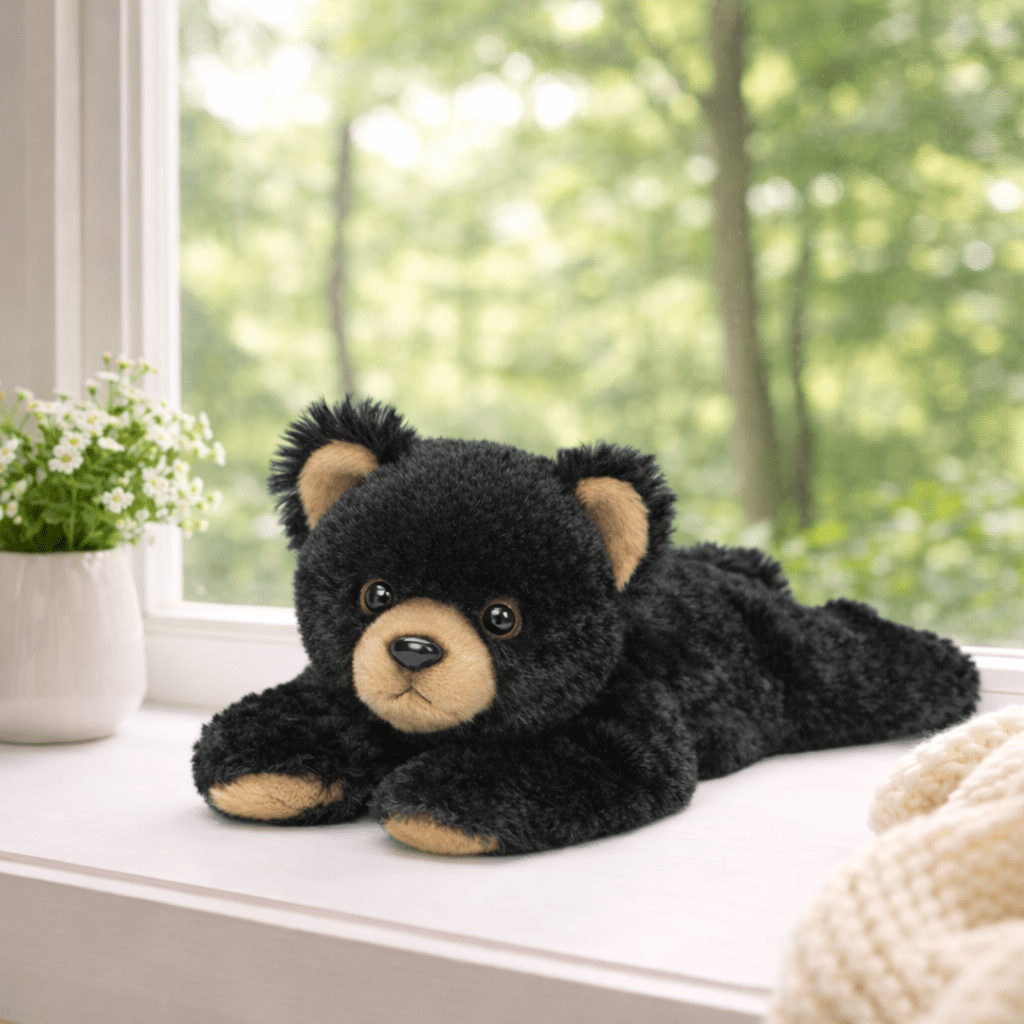 Lil' Smokie Black Bear Toy - Magnolia BabySoft Toy
