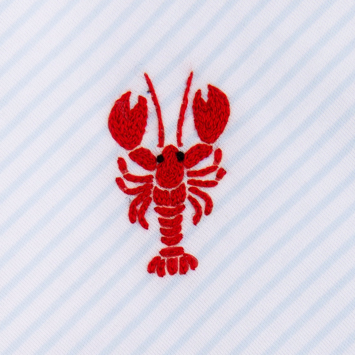 Lil' Snappers Hand-Embroidered Boy Bubble - Lobster - Magnolia BabyBubble