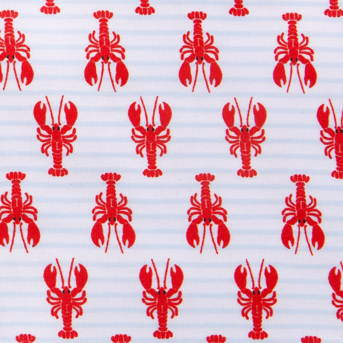 Lil' Snappers Lobster Print Long Pajamas - Magnolia BabyLong Pajamas