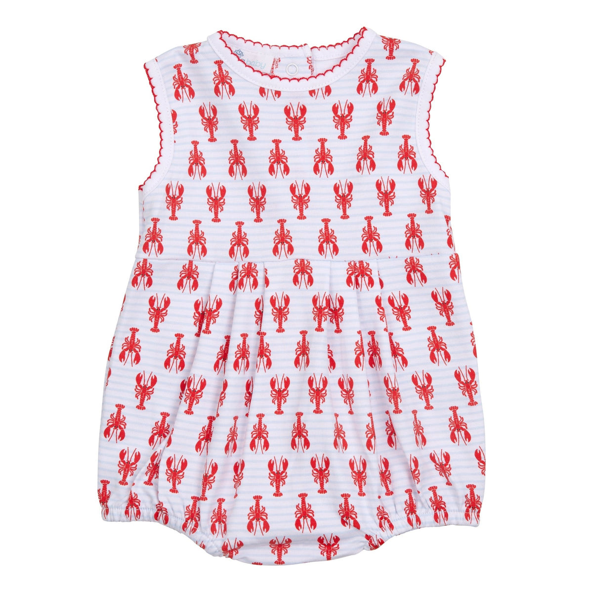 Lil' Snappers Print Bubble - Lobster Red - Magnolia BabyBubble