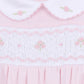 Lillian Smocked Bubble - Pink - Magnolia BabyBubble