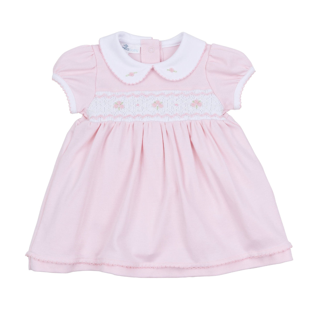 Magnolia Baby_Lillian Smocked Dress - Pink_1