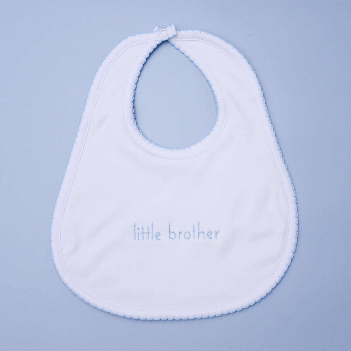 Little Brother Embroidered Bib - Magnolia Baby Bib
