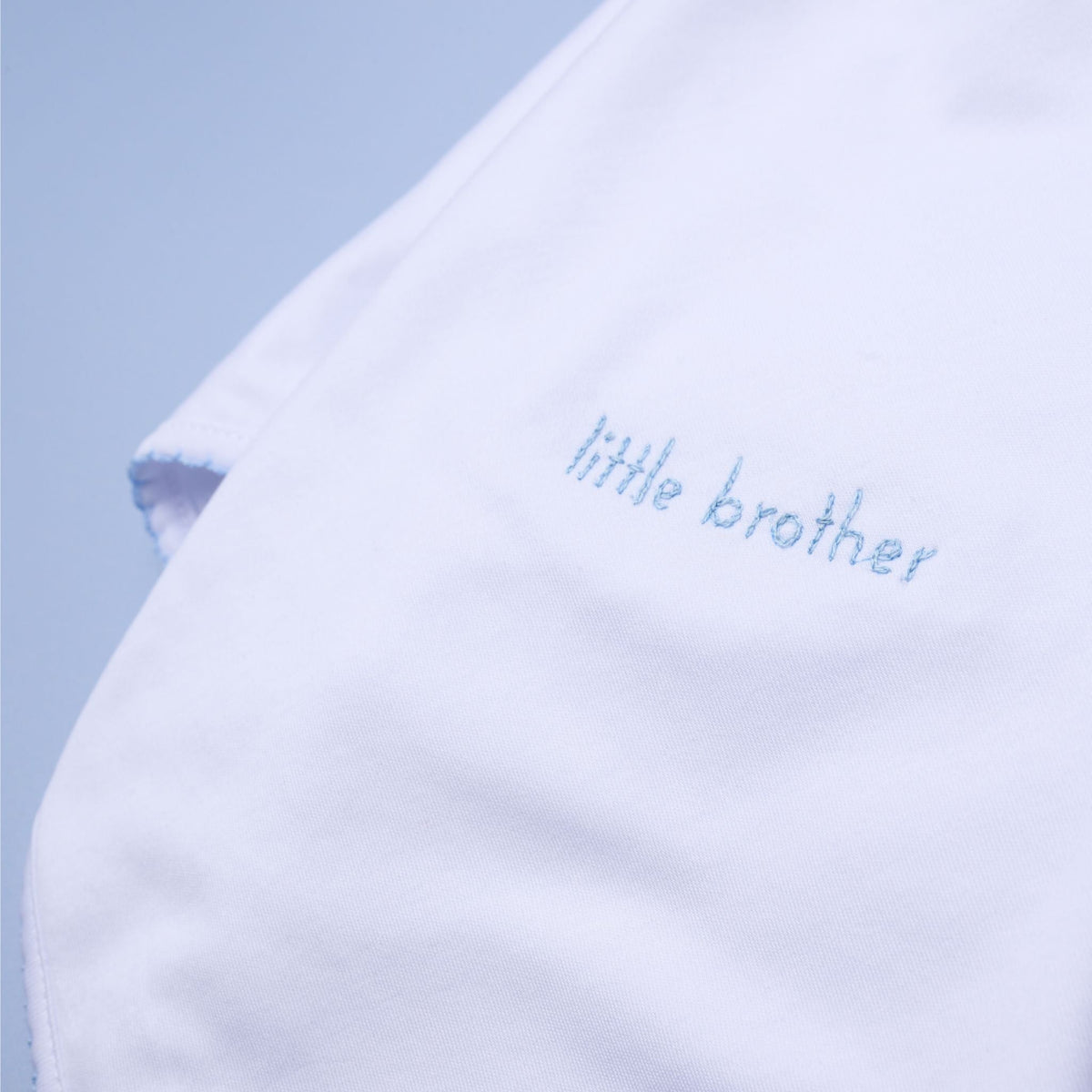 Little Brother Embroidered Receiving Blanket - Magnolia Baby Receiving Blanket