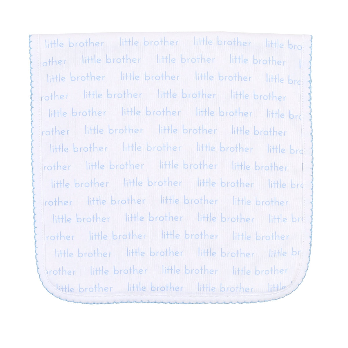Little Brother Print Burp Cloth - Magnolia Baby Burp Cloth