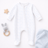 Little Brother Print Zip Footie - Magnolia BabyFootie