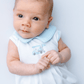 Little Golfer Collared Bubble - Light Blue - Magnolia BabyBubble