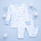 Little Golfer Long Pajamas - Light Blue - Magnolia BabyLong Pajamas
