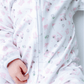Little Golfer Print Ruffle Zip Footie - Pink - Magnolia BabyFootie