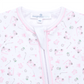 Little Golfer Print Zip Playsuit - Pink - Magnolia BabyPlaysuit