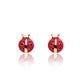 Little Ladybug Pierced Earrings - Magnolia BabyEarrings
