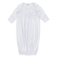 Little Love Gathered Gown - White - Magnolia BabyGown