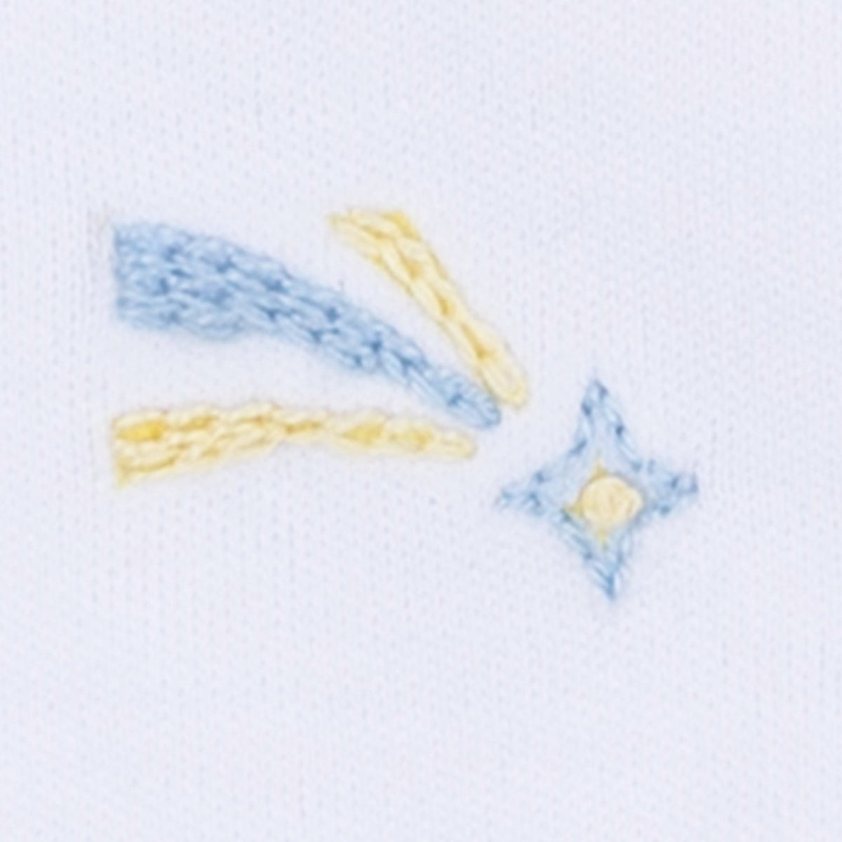 Magnolia Baby_Little Manger Hand-Embroidered Footie_4