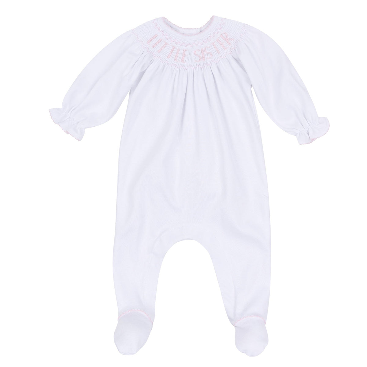 Little Sister Bishop Footie - Magnolia BabyFootie