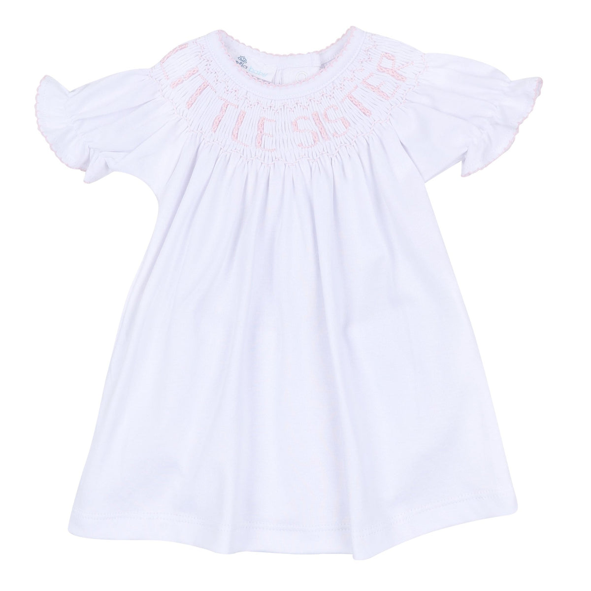 Little Sister Bishop Short Sleeve Dress - Magnolia BabyDress