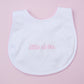 Little Sister Embroidered Bib - Magnolia Baby Bib