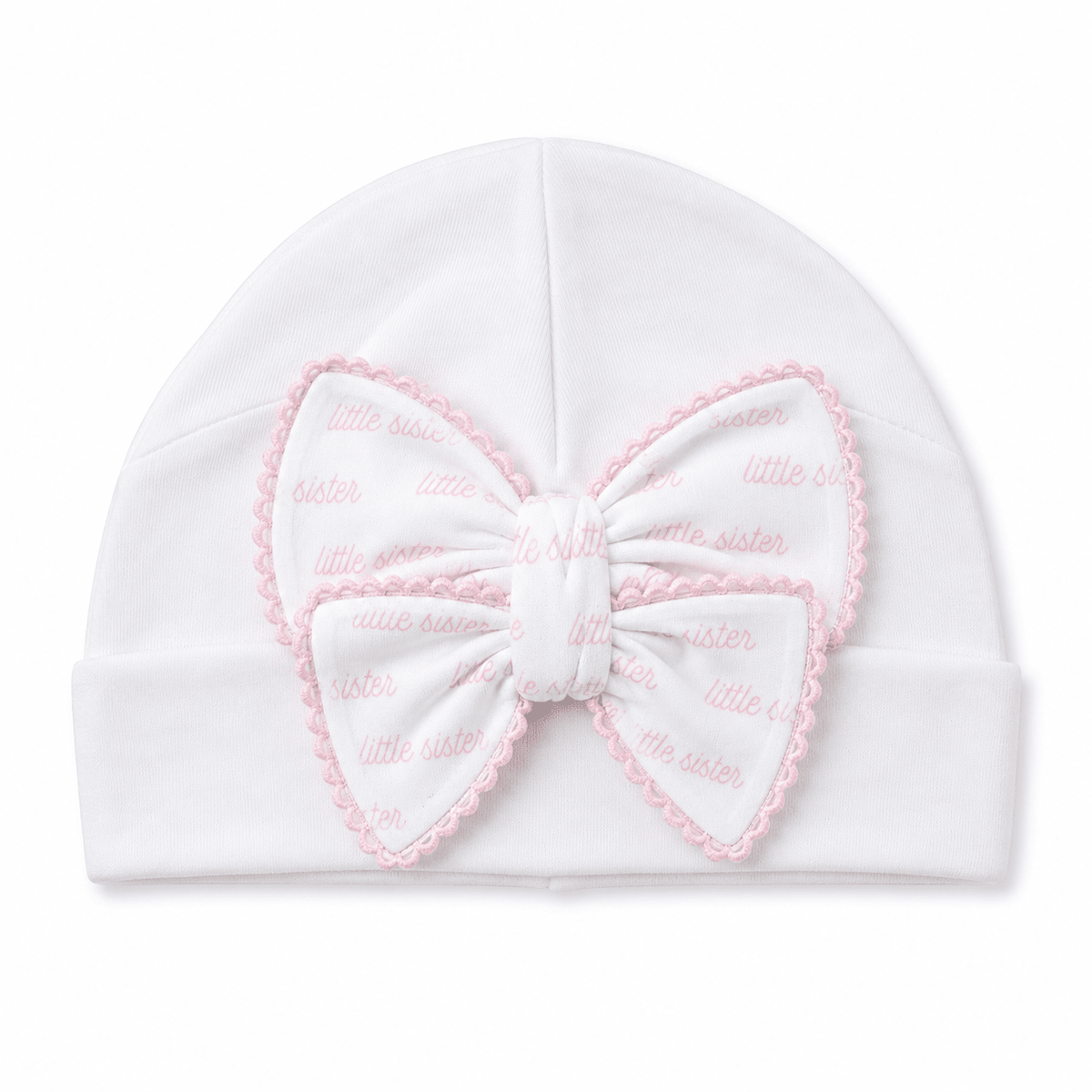 Magnolia Baby_Little Sister Print Bow Hat_1