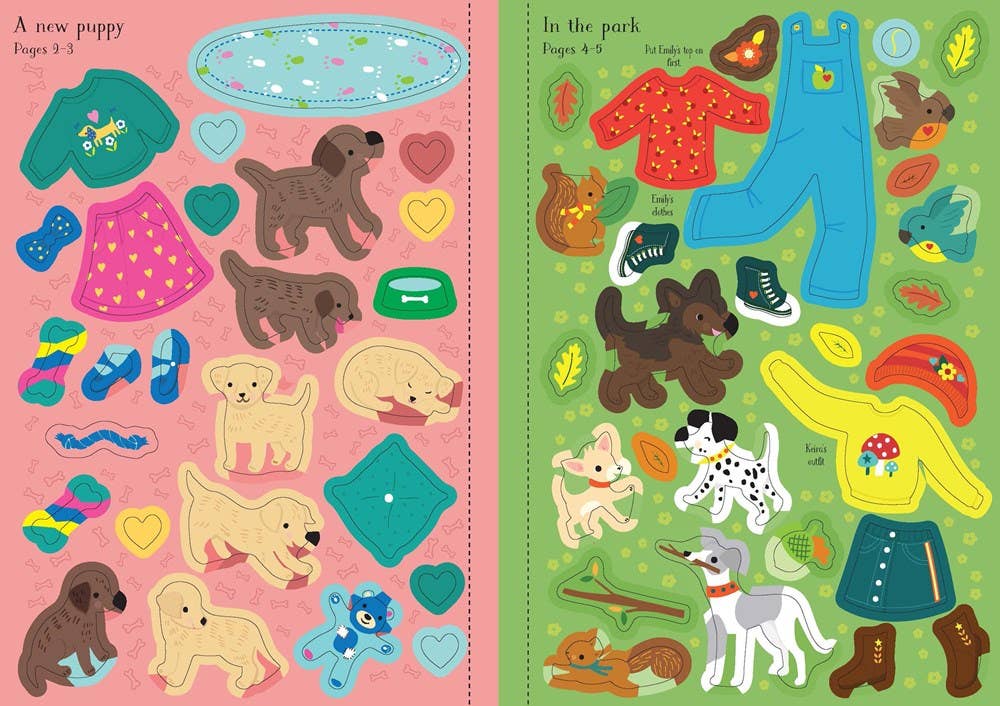 HarperCollins_Little Sticker Dolly Dressing - Puppies_2