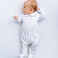 Lizzie's Classics Smocked Footie - Pink - Magnolia BabyFootie