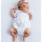 Lizzie's Classics Smocked Short Sleeve Bubble - Pink - Magnolia BabyBubble