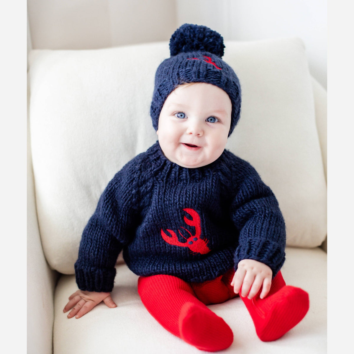Lobster Sweater - Magnolia BabySweater