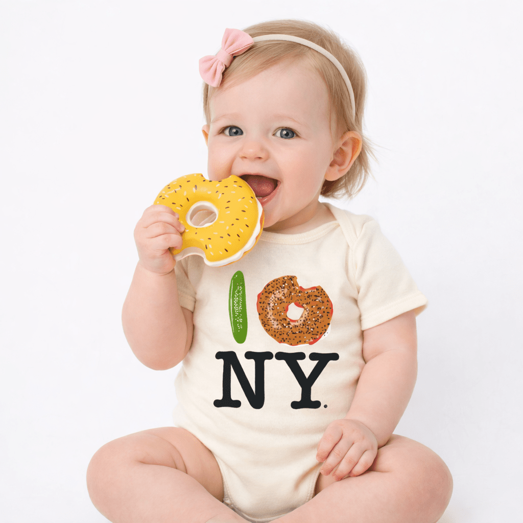 Lox Bagel Teether - Magnolia BabyTeether