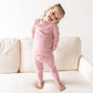 Luna & Arlo Basics Long Pajamas - Dusty Rose - Magnolia BabyLong Pajamas